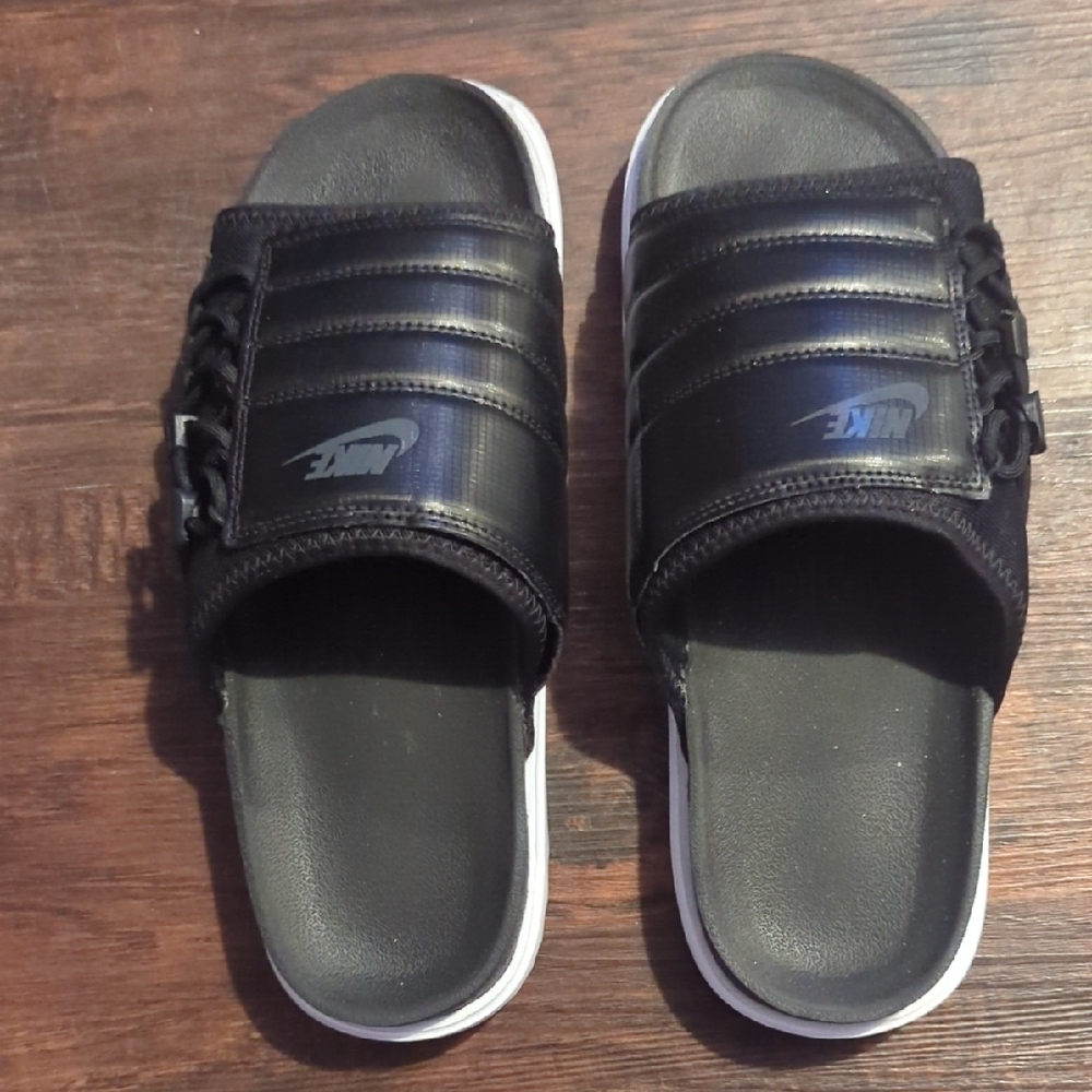 Nike Black Slide Sandals